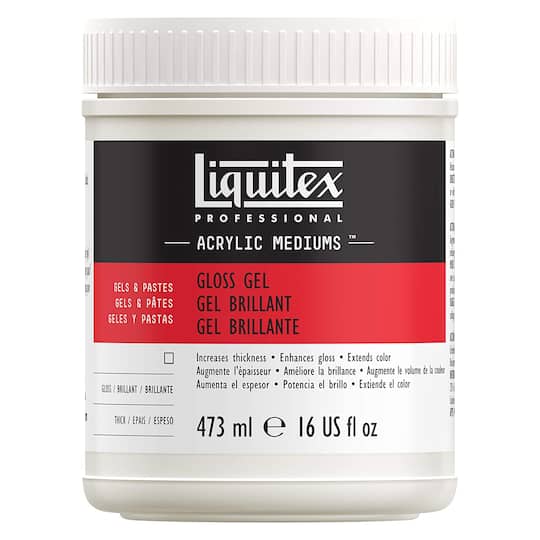 Liquitex&#xAE; Gloss Gel Medium 